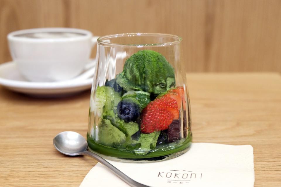 Matcha Green Tea Sundae（$68）