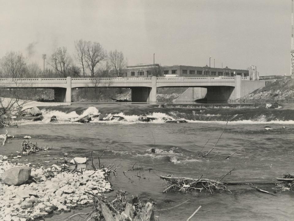 High Street Dam, late 1960s.