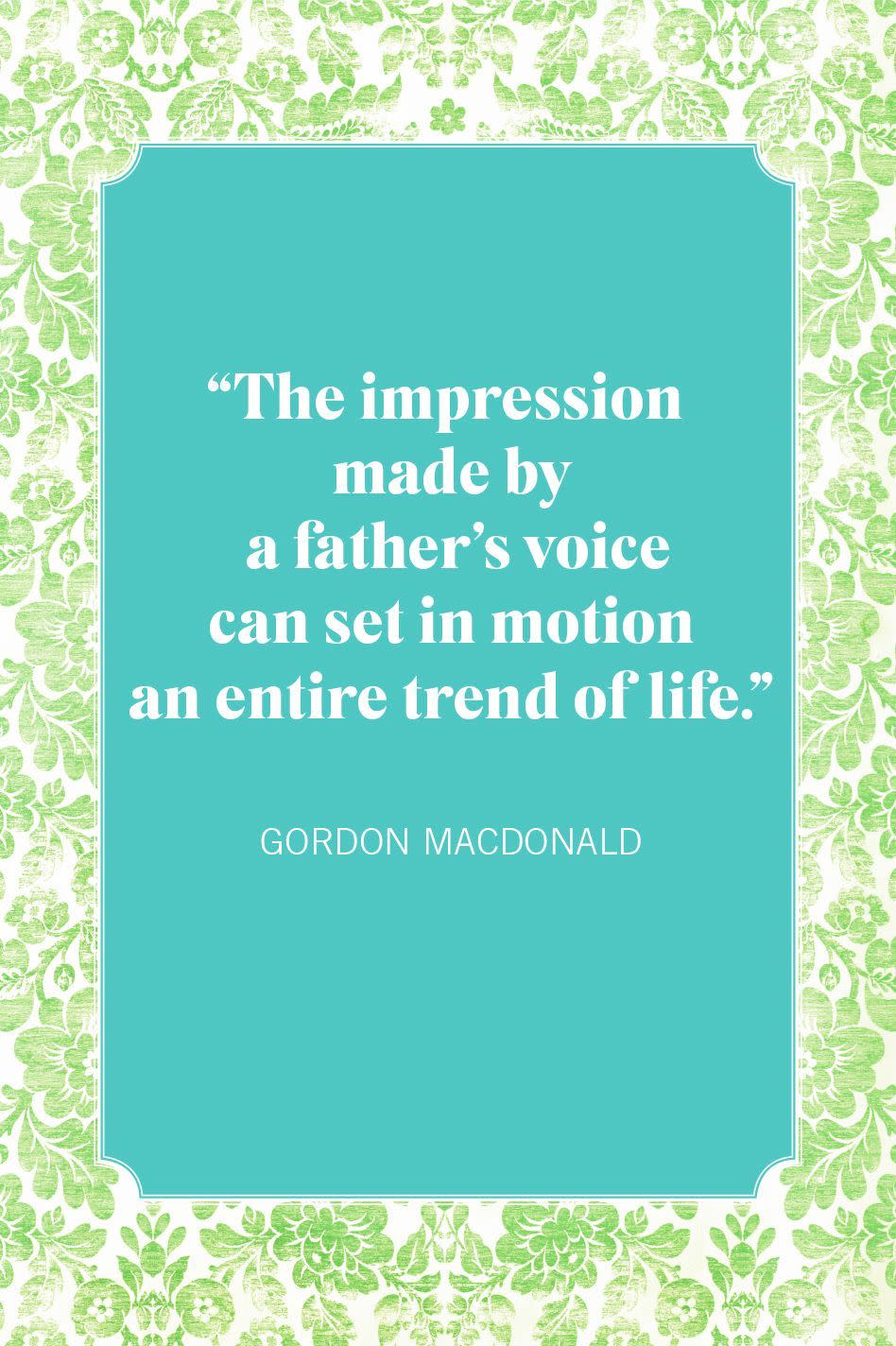 father son quotes gordon macdonald