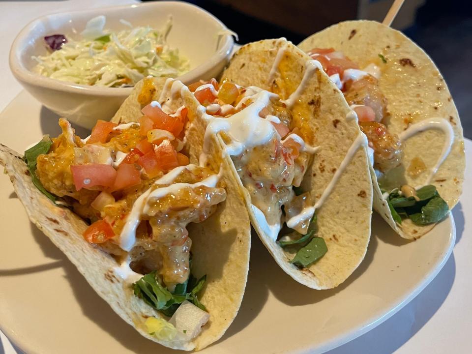 Bonefish Grill shrimp tacos