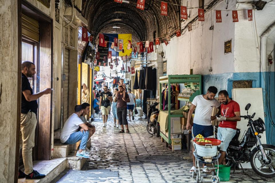 The Sousse medina has managed to maintain its traditional character (Richard Collett)