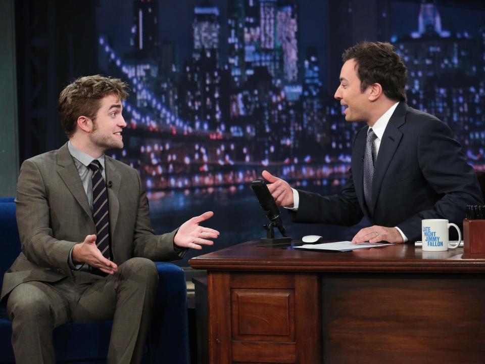 robert pattinson jimmy fallon november 2012