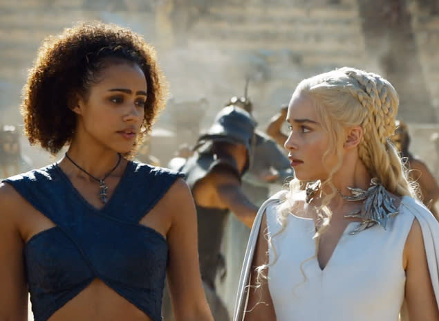 Emilia Clarke and Nathalie Emmanuel hang out IRL, look like the most fashionable of friends