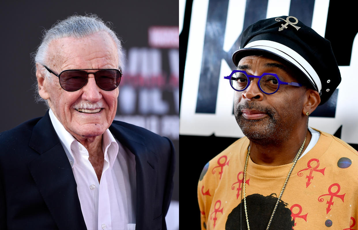 Eigentlich nicht so leicht zu verwechseln: Stan und Spike Lee. (Bild: Frazer Harrison/Getty Images)