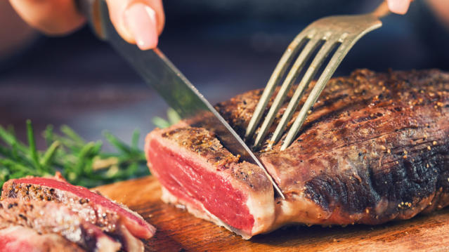 Etiquette Matters When Cutting Steak With A Fork And Knife