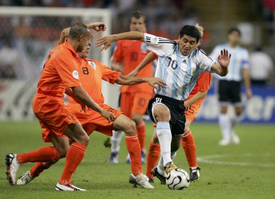 Argentina hold off the Dutch (Bongarts/Getty Images)