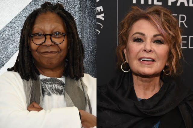 Whoopi Goldberg Scolds Roseanne Barr For Retweeting “Horrific” Picture Of  Her