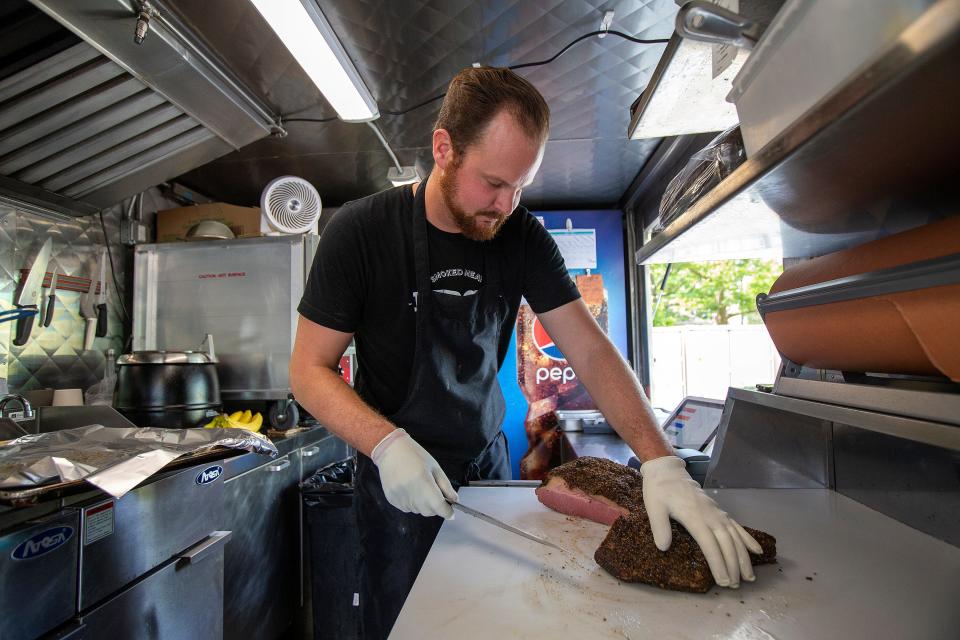 Kevin Newberg opened Berg's Smoked Meat & Poutine in Belmar this week.