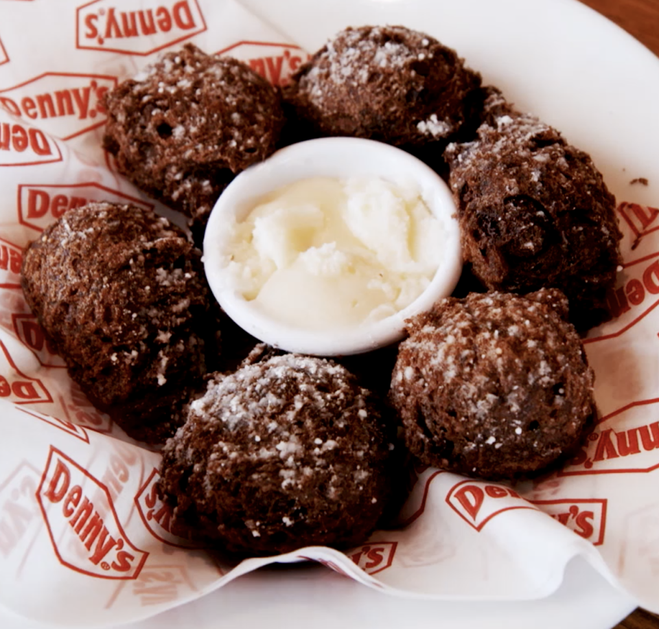 Double Chocolate Pancake Poppers, Denny's