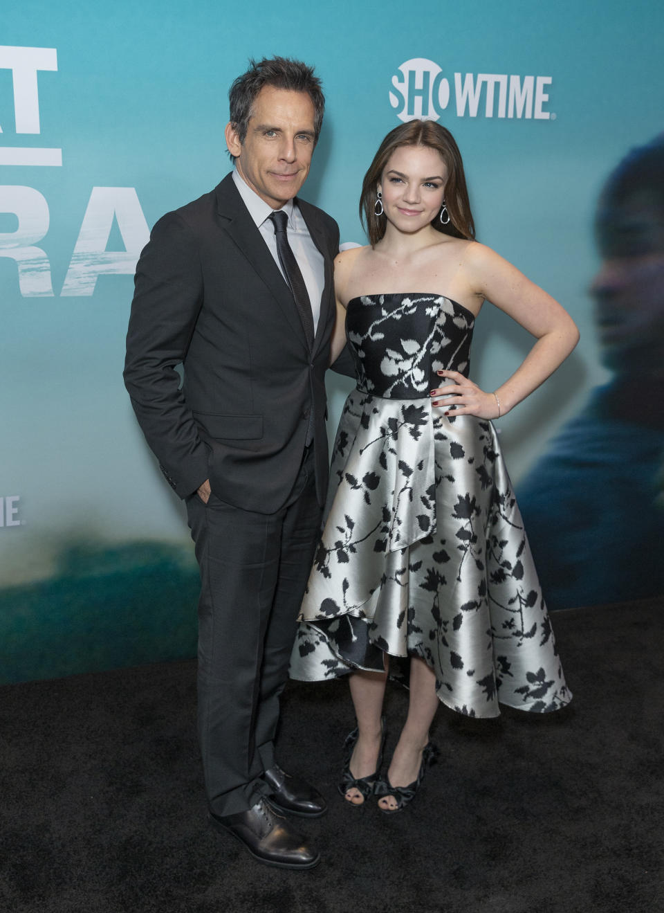 ALICE TULLY HALL LINCOLN CENTER, NEW YORK, UNITED STATES - 2018/11/14: Ben Stiller and Ella Olivia Stiller attend the Showtime Series Premiere of Escape At Dannemora at Alice Tully Hall Lincoln Center. (Photo by Lev Radin/Pacific Press/LightRocket via Getty Images)