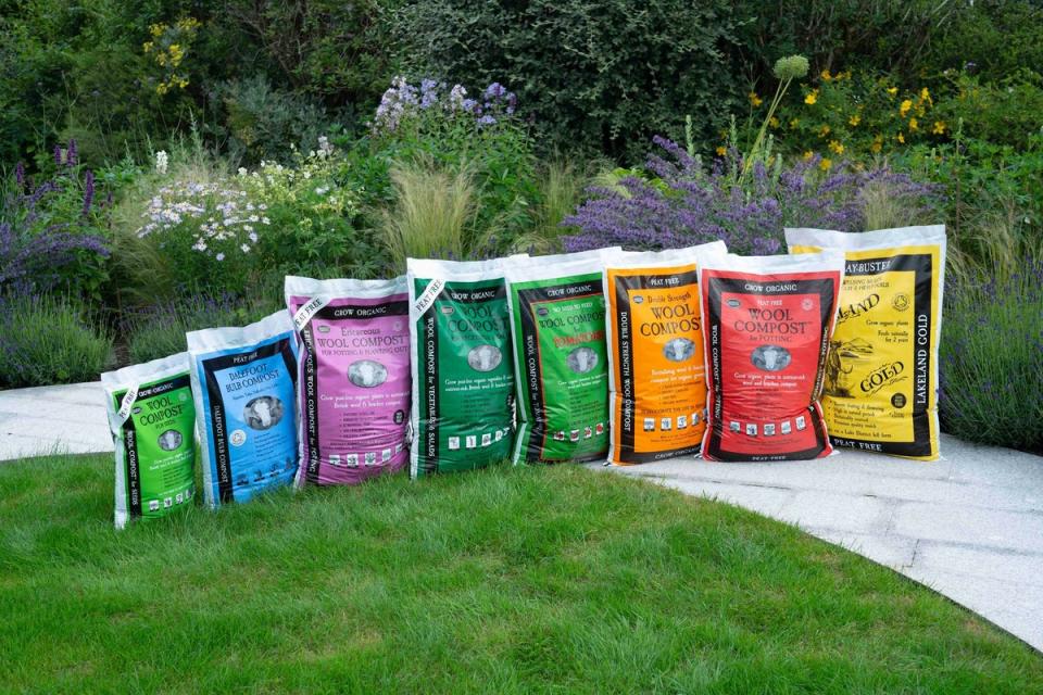 There's a sack of soil size to suit every home gardener's plot (Dalefoot Composts)