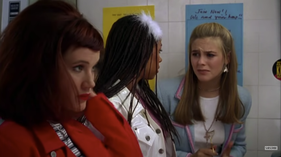 Elisa Donavan, Stacey Dash, and Alicia Silverstone in "Clueless"