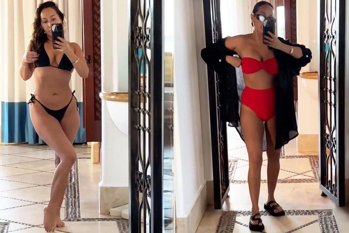 Adrienne Bailon Claps Back at Plastic Surgery Claims After Posing in  Bikinis: 'The Greatest Compliment