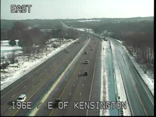 A camera captures the  I-96 near Kensington Road on Tuesday, Nov. 31, 2021.