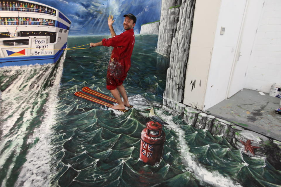 Impresionante arte callejero en 3D