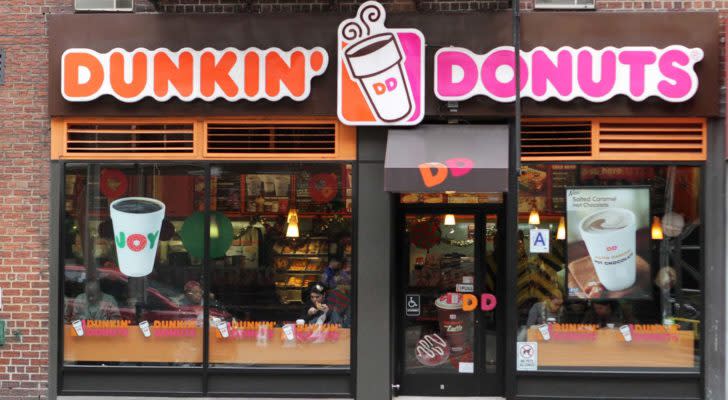 Dunkin' Donuts (DNKN) branded store front