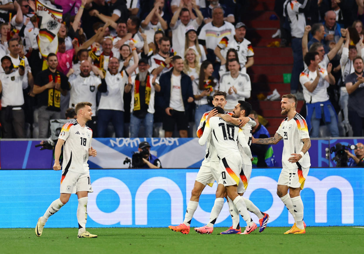 Das DFB-Team könnte sich schon am Mittwoch für das EM-Achtelfinale qualifizieren. (Bild: Reuters)