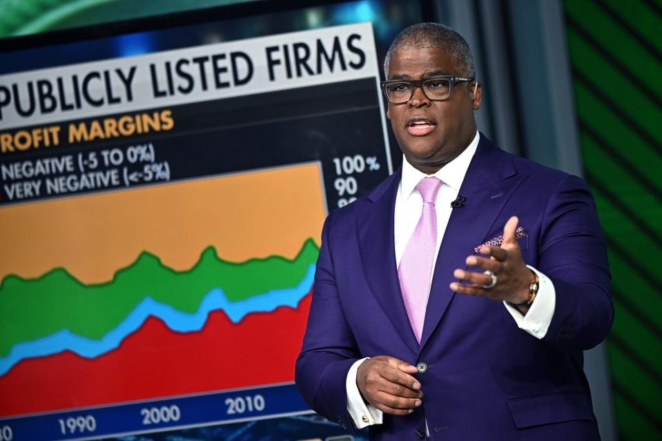 Charles Payne, host of FOX Business Network’s “Making Money,” reflected on how his niece was recently shot in Harlem. Getty Images