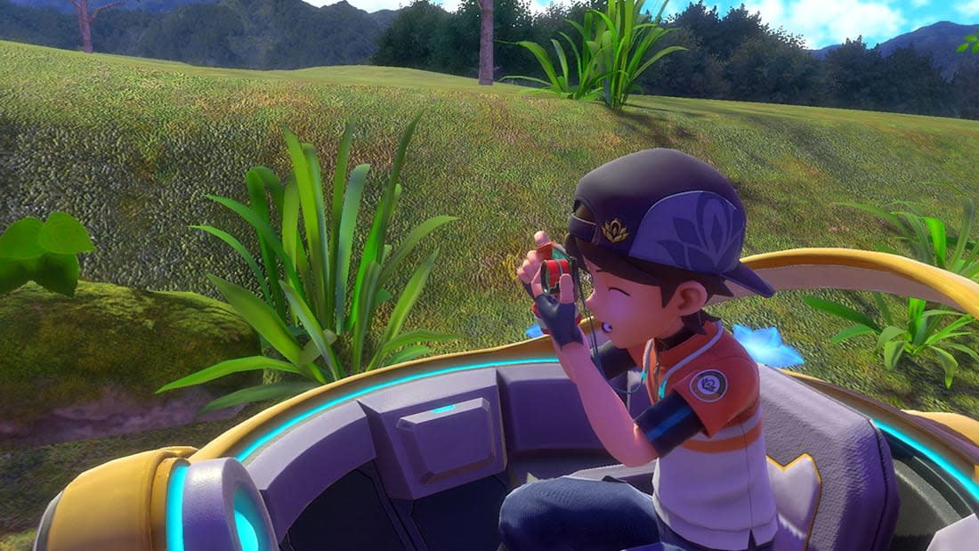 Not every game has to be violent - in this Switch title you get to take photos of Pokémon instead of catching them. (Photo: Nintendo)