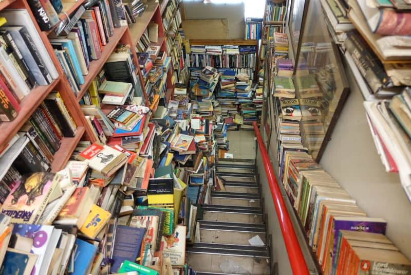 The Collectors Treasury in Johannesburg is considered Africa's largest used book shop. Andreas Drouve/dpa