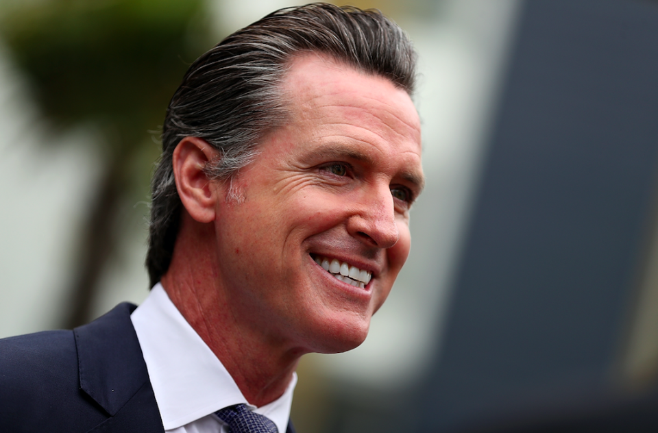 <em>California governor Gavin Newsom plans to sign an executive order placing a moratorium on executions (Getty)</em>