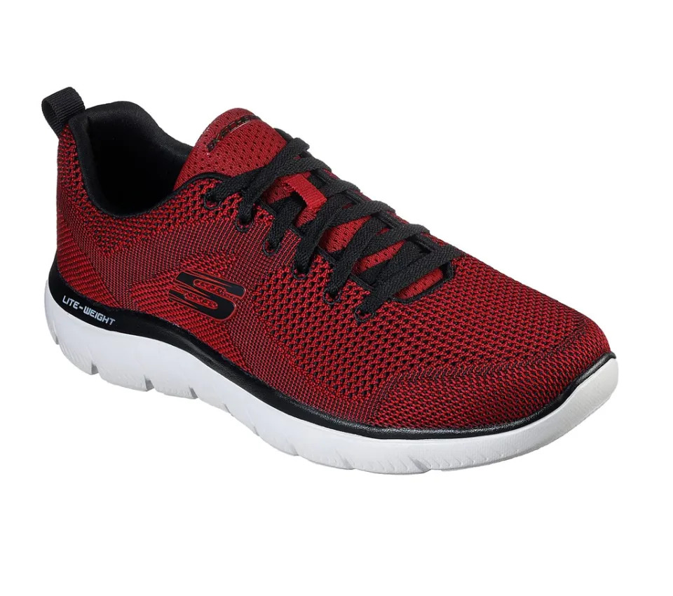 Skechers Men Summits Sport Shoes - 232057-RDBK. (Photo: Skechers SG)