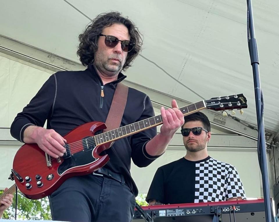 Rick Deak, a guitarist for The Vindys, will be among the members joining the Youngstown-based band at West Coast shows this summer.