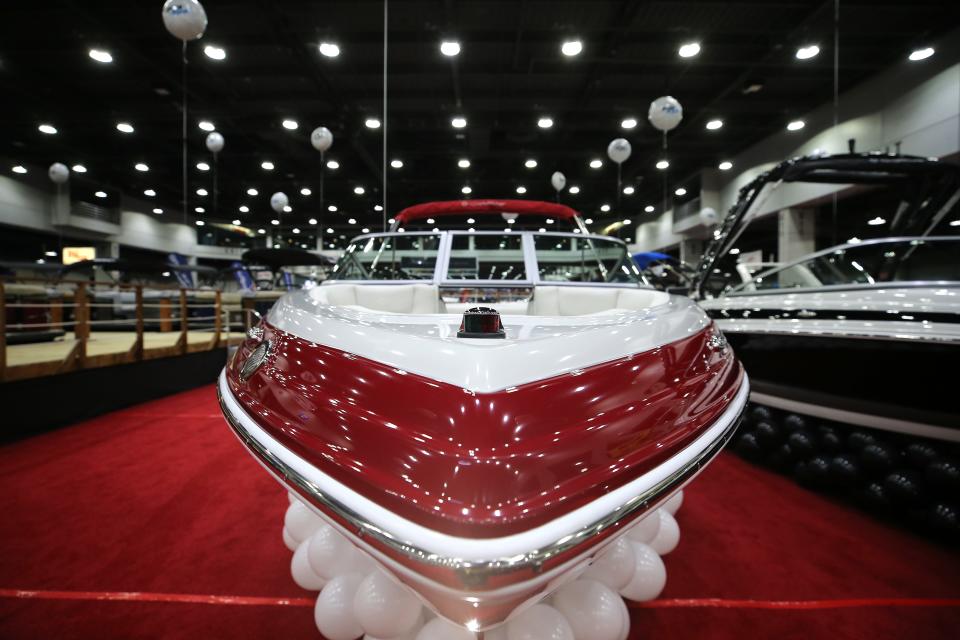 The Cincinnati Boat, Sport & Travel Show continues through Sunday at Duke Energy Convention Center.