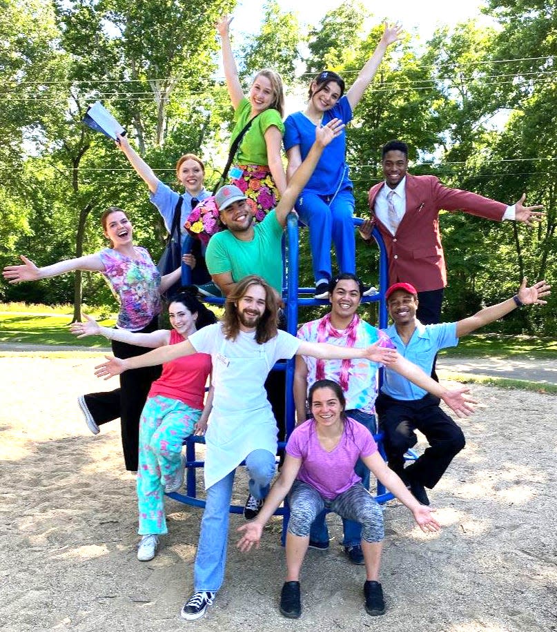 “Godspell” is on the Tibbits stage with an energetic cast of young summer theatre actors. Shows times are 2 p.m. Sunday; 2 p.m. Wednesday; 7:30 p.m. Thursday, Friday, Saturday, July 6-9.