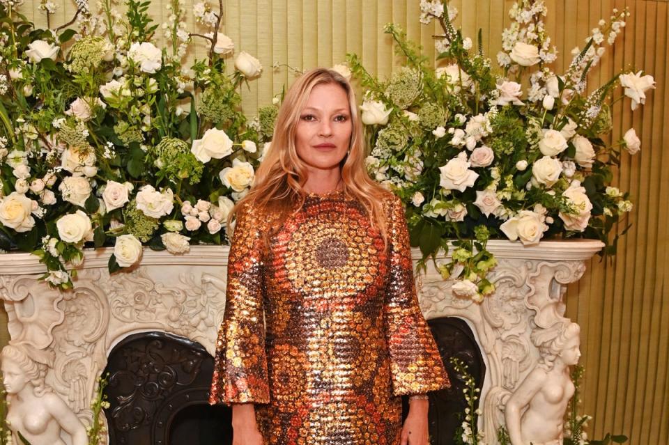 Picture of health: Kate Moss is set to launch a wellness brand (Dave Benett)