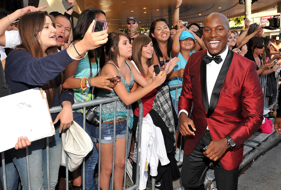 Transformers Revenge of the Fallen LA Premiere 2009 Tyrese Gibson