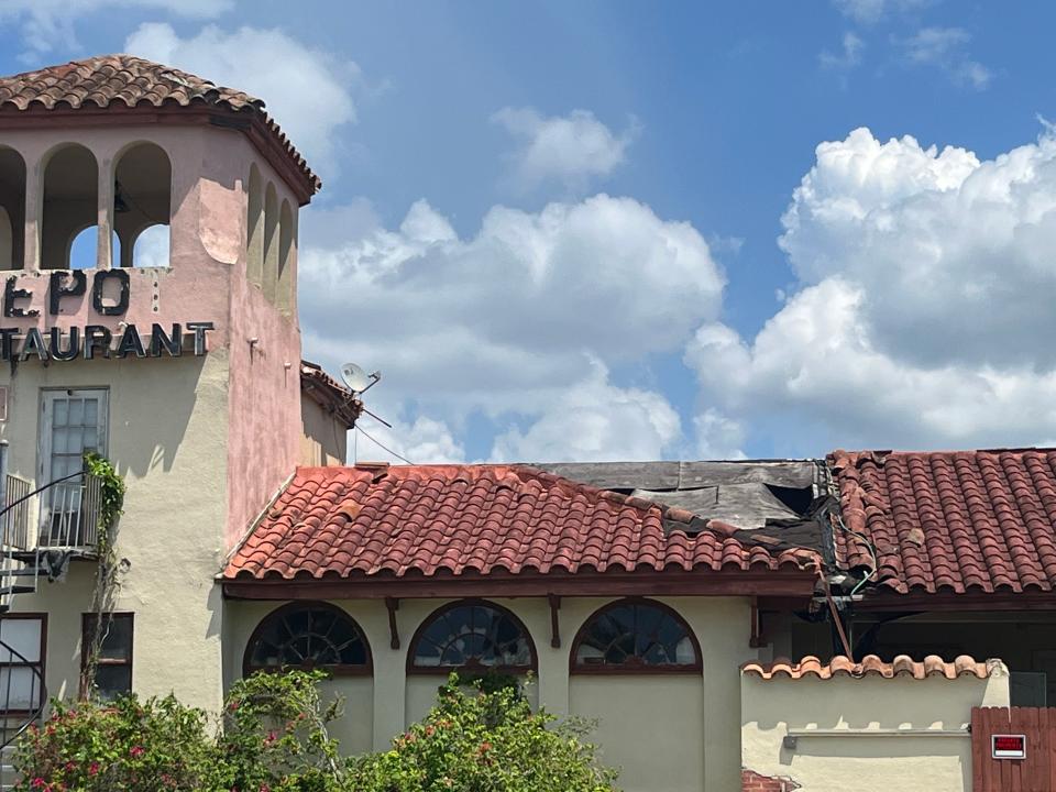 Everglades City's old Railroad Depot building has been sitting in disrepair for eight years. Mayor Howie Grimm Jr. and city council members want action now; owner Bill Odrey says he is determined to save the building but need money and time.