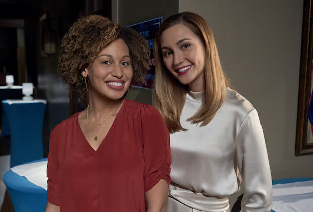 Good Witch - Kat Barrell and Kyana Teresa as Joy and Zoey