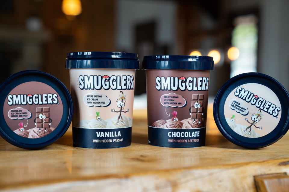 Smugglers Icecream was launched after three fathers found it difficult to get their kids to eat veg. Photo: Smugglers Food