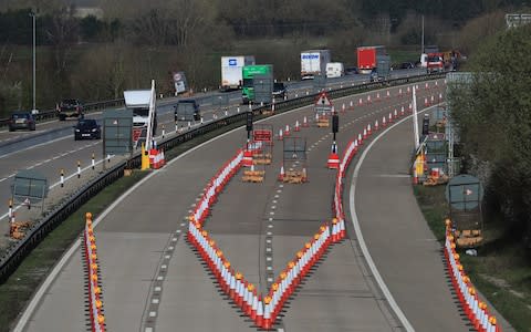 M20 freight traffic Operation Brock Brexit - Credit: Gareth Fuller /PA