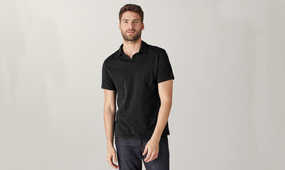 <p>Clipper Cotton Cashmere Polo Onyx, $55, <a rel="nofollow noopener" href="https://naadam.co/products/clipper-cotton-cashmere-polo-onyx" target="_blank" data-ylk="slk:naadam.co;elm:context_link;itc:0;sec:content-canvas" class="link ">naadam.co</a> </p>