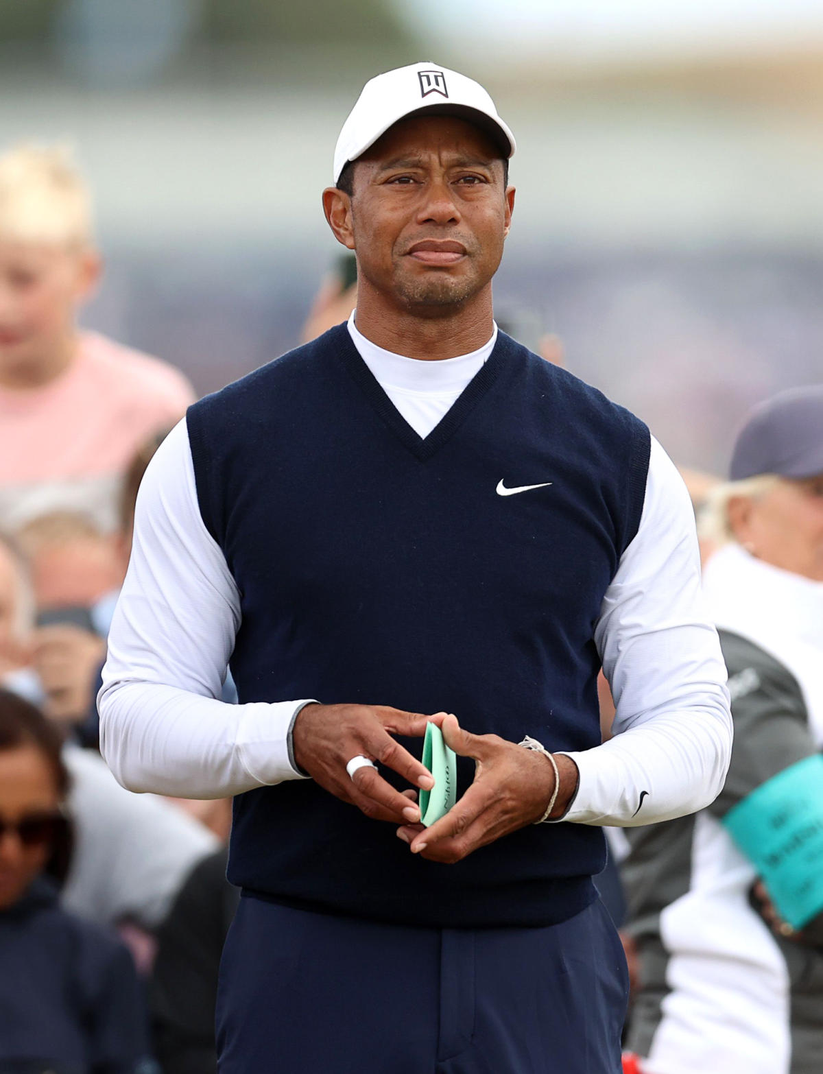 Tiger Woods has withdrawn from the Masters over a plantar fasciitis injury  : NPR