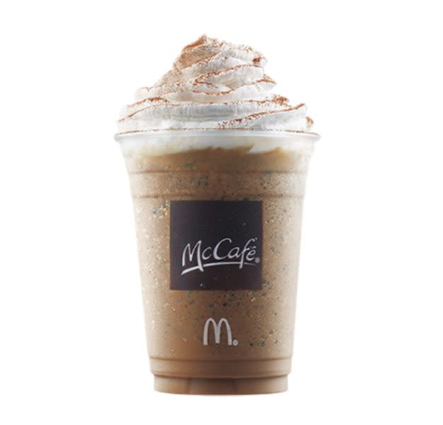 mcdonalds - mocha frappe