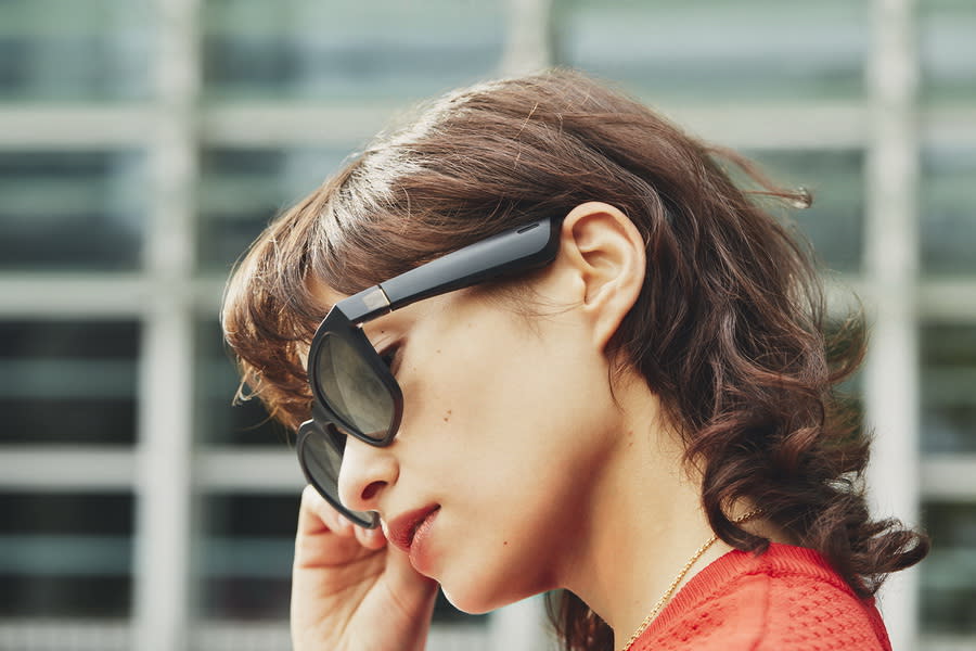 圖／時尚太陽眼鏡也是AR智慧耳機 ，Bose跨界推出智慧穿戴裝置。