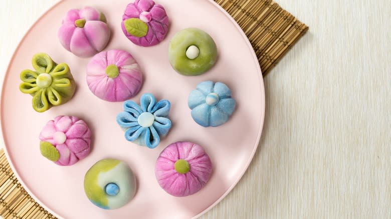 Selection of wagashi