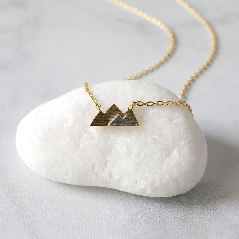 Gold Mountain Necklace