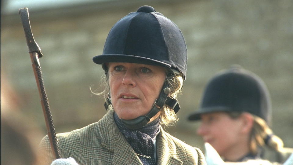 1995: Camilla Parker Bowles at a polo match