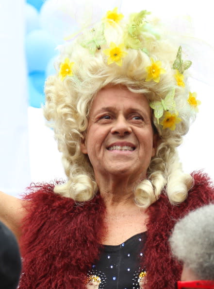 WEST HOLLYWOOD, CA – OCTOBER 13: Richard Simmons attends the 29th Annual AIDS Walk LA on October 13, 2013 in West Hollywood, California. (Photo by Imeh Akpanudosen/Getty Images)