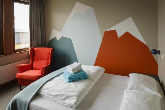 Reykjavik isn’t cheap, but the colourful rooms at the Loft are a good budget option (Loft Hostel)