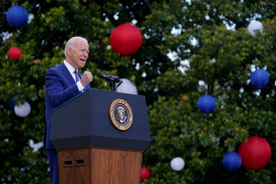 BIDEN-4 DE JULIO (AP)