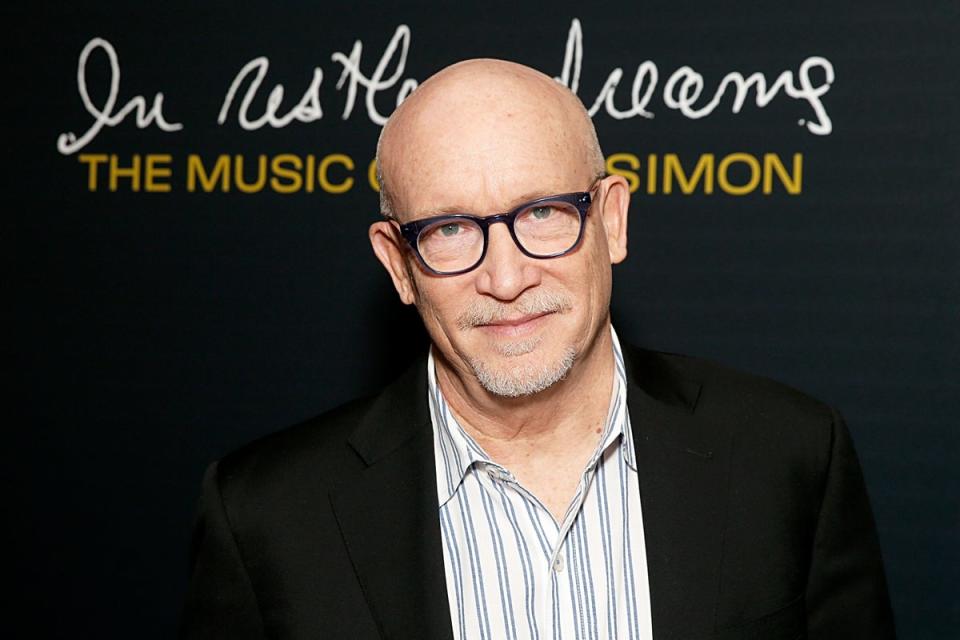 Alex Gibney at the “In Restless Dreams: The Music Of Paul Simon” premiere on March 13, 2024 in New York City. (Dominik Bindl/Getty Images)