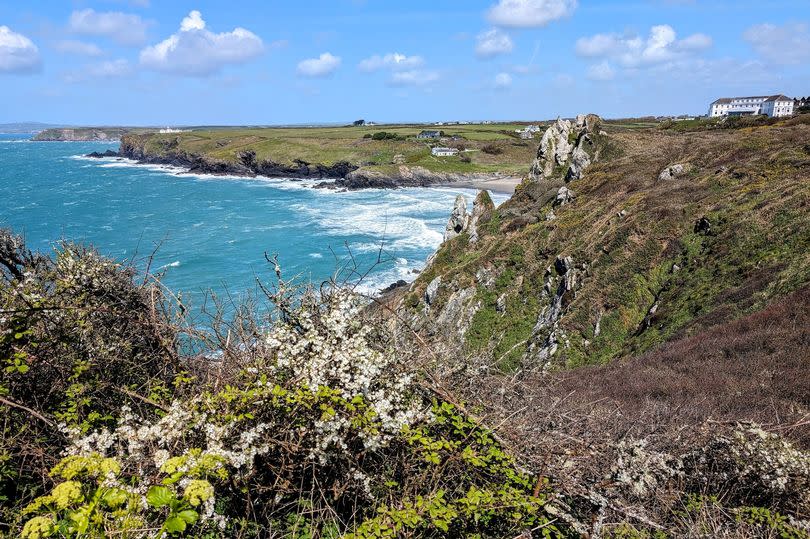 The Polurrian Hotel is on the Lizard coast