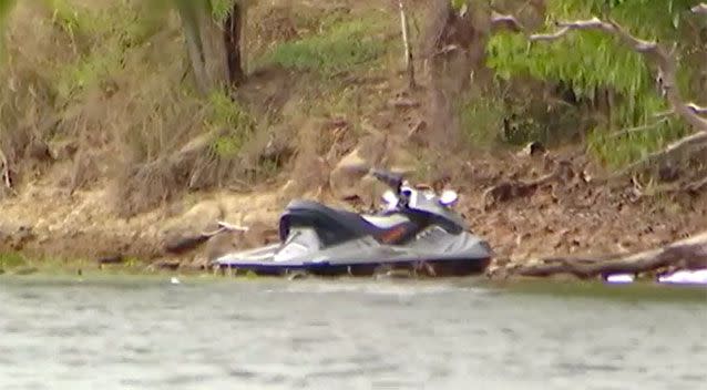 It's understood Luke's mum was driving the jetski. Source: 7 News