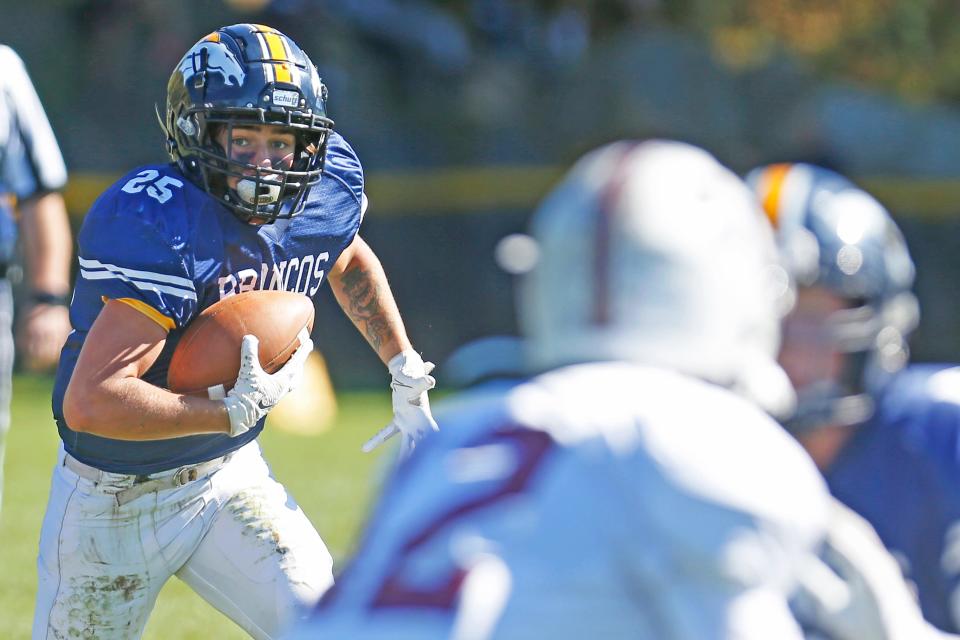 Leland Kelleher, of Burrillville, is one of the up-and-coming football stars in the RI high school ranks.