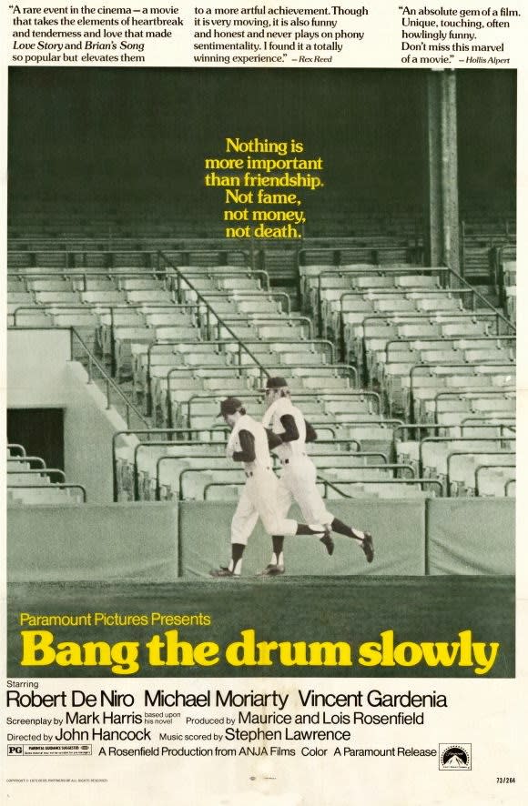 Bang the Drum Slowly movie poster